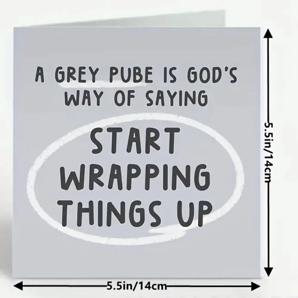 Birthday Card, Adult, Funny - 5.5